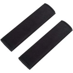 Yoouyida Voiture Protège Ceinture De Sécurité Coussin, Coussin Ceinture De Sécurité Amovible Pour Adultes Et Enfants Protéger Cou/Epaules (Noir 2pcs)