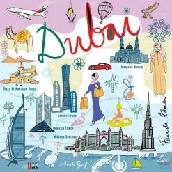 ROSIER Voyager Autour Du Monde Housses De Coussin Coussins Funky Animé Ville Housses Coussin Coton Lin Taie D'oreiller Pour Décoration D'intérieur Canapé Chambre Voiture 45cm×45cm Lot De 4(New York+Londres+Dubaï+Paris)——VEBTles -France Coussin et housse de coussin Soldes Boutique 61662212 5