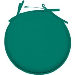 RETRO Galette De Chaise Polyester EMERAUDE