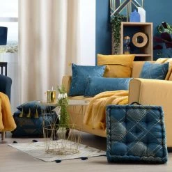 RETRO Hoffmann - Epais Coussin De Sol En Coton 40 Cm -France Coussin et housse de coussin Soldes Boutique 62039534 3