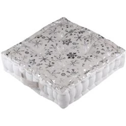 RETRO Laponie - Coussin De Sol En Coton 45 Cm