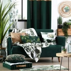 ZEN ET ETHNIQUE Coussin Pouf De Sol Topiary -France Coussin et housse de coussin Soldes Boutique 62057078 3