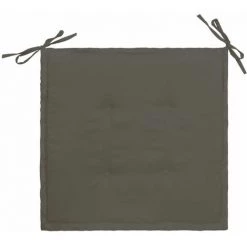 DENUOTOP Coussin Pour Mobilier De Jardin Coussins De Chaise De Jardin 2 Pcs Anthracite 50x50x4 Cm -France Coussin et housse de coussin Soldes Boutique 63463382 5