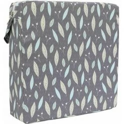SINCèREETALI Coussin Rehausseur Chaise Enfant Chaise Haute Cuisine Coussin Chaise Haute Bebe Portable De Siège D'appoint Pour Tout-petit Avec Sangles Pour Chaise De Salle à Manger Feuille