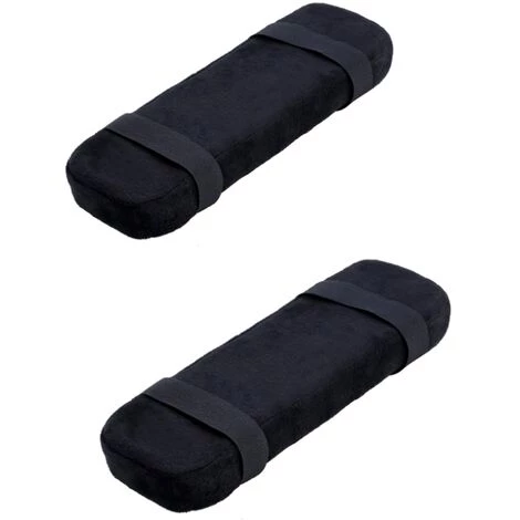 REGALI Coussins D'accoudoir De Chaise Extra épais Coussin De Coude Soulagement De La Pression Chaise De Bureau Accoudoir De Chaise De Jeu Avec Coussinets D'accoudoir En Mousse à Mémoire De Forme Ensemble De 2 Chaises (Noir , 23,5 * 7,5 * 3 Cm) 1 REGALI Coussins D'accoudoir De Chaise Extra épais Coussin De Coude Soulagement De La Pression Chaise De Bureau Accoudoir De Chaise De Jeu Avec Coussinets D'accoudoir En Mousse à Mémoire De Forme Ensemble De 2 Chaises (Noir , 23,5 * 7,5 * 3 Cm)