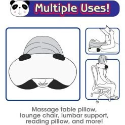 PERLE RARE Oreiller De Voyage Enfant Joli Coussin De Cou, Lavable Coussin De Voyage Oreiller Cervical Doux, Oreiller De Sommeil De Voyage Pour Siège De Voiture Avion (Panda) -France Coussin et housse de coussin Soldes Boutique 63733407 3