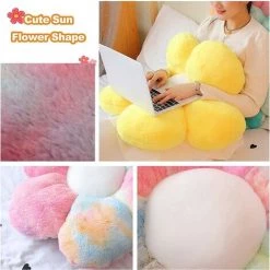 PERLE RARE Oreiller Pour Canapé-lit/sol/chambre - 50 Cm - Jaune -France Coussin et housse de coussin Soldes Boutique 63735381 5