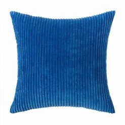SINCèREETALI Housse De Coussin Déco En Velours C?telé 45 X 45 Cm (non Garnie)