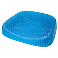 DECKON Coussin De Siege Gel Sitter Flex Coussin De Soulagement De La Douleur Au Bureau Respirant Coussin De Soutien Confortable En Nid D'abeille,modele:Bleu