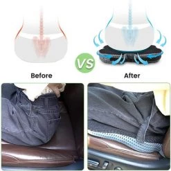 PERLE RARE Coussin De Siège Pour Siège De Voiture, Coussin De Siège Orthopédique, Soulagement Pour Les Jambes, Les Fesses, Pour Les Personnes De Petite Taille Qui Conduisent, Mousse à Mémoire Ergonomique. 7 PERLE RARE Coussin De Siège Pour Siège De Voiture, Coussin De Siège Orthopédique, Soulagement Pour Les Jambes, Les Fesses, Pour Les Personnes De Petite Taille Qui Conduisent, Mousse à Mémoire Ergonomique. -France Coussin et housse de coussin Soldes Boutique 63959005 3