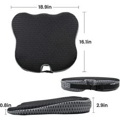 PERLE RARE Coussin De Siège Pour Siège De Voiture, Coussin De Siège Orthopédique, Soulagement Pour Les Jambes, Les Fesses, Pour Les Personnes De Petite Taille Qui Conduisent, Mousse à Mémoire Ergonomique. 9 PERLE RARE Coussin De Siège Pour Siège De Voiture, Coussin De Siège Orthopédique, Soulagement Pour Les Jambes, Les Fesses, Pour Les Personnes De Petite Taille Qui Conduisent, Mousse à Mémoire Ergonomique. -France Coussin et housse de coussin Soldes Boutique 63959005 5