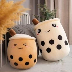 PERLE RARE Jouet En Peluche, Oreiller En Peluche De Thé à Bulles,Coussin Décoratif En Peluche, Mignon Peluche Poupée Souple Jouets Coussin Potelés Cadeau Étreindre Oreiller Peluche Doux Enfants Coussin -France Coussin et housse de coussin Soldes Boutique 63959244 5