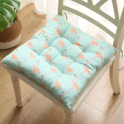 BARES Coussin De Chaise En Coton Et Lin Épais Respirant 40 * 40cm Rond Coussin Doux Coussin De Chaise De Bureau Coussin De Chaise Étudiant Tatami Futon