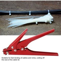 LTS FAFA Outil De Tension De Sangle En Nylon Rouge 45 Outil De Tension De Liaison De Coupe-attache De Câble En Acier Pour Serrer Et Couper Les Attaches De Câble -France Coussin et housse de coussin Soldes Boutique 64033450 3