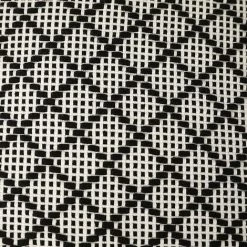 BAICCCF Coussin Et Housse De Coussin Lot De 2 Housses De Coussin Décoratives Tricotées En Coton Bohème Avec Pompon Noir Et Blanc, Accent Moderne Ferme Classique Jacquard Squard Taie D'oreiller Housse De Coussin Pour Canapé Canapé, 45 X 45 Cm - Le Noir -France Coussin et housse de coussin Soldes Boutique 64107268 5