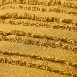 BAICCCF Coussin Et Housse De Coussin Lot De 2 Housses De Coussin En Lin Et Coton Jaune Moutarde Pour Canapé-lit, Housses De Coussin Décoratives, 35 X 50 Cm, - Jaune -France Coussin et housse de coussin Soldes Boutique 64107307 3