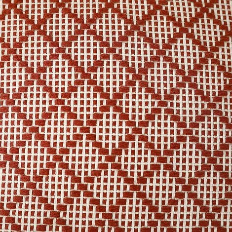 BAICCCF Coussin Et Housse De Coussin Lot De 2 Housses De Coussin Décoratives Tricotées En Coton Bohème Avec Pompon Rouille Et Blanc, Accent Moderne Ferme Classique Jacquard Squard Taie D'oreiller Housse De Coussin Pour Canapé Canapé, 45 X 45 Cm - Rouiller 4 BAICCCF Coussin Et Housse De Coussin Lot De 2 Housses De Coussin Décoratives Tricotées En Coton Bohème Avec Pompon Rouille Et Blanc, Accent Moderne Ferme Classique Jacquard Squard Taie D'oreiller Housse De Coussin Pour Canapé Canapé, 45 X 45 Cm - Rouiller – Image 4