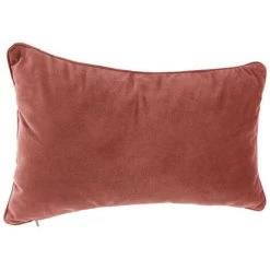 Coussin "Lilou" Effet Velours 30 X 50 Cm Atmosphera - Blush