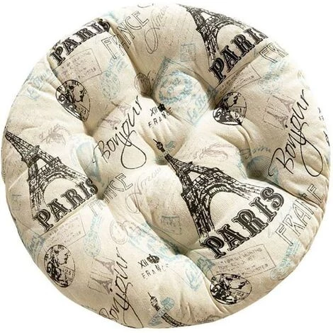 CARILLONSàVENT Carivent Galette De Chaise Ronde - 1 Pcs - D 40 Cm - Coussin Oussin D'assise Pad Tatami Coussin Pour Home Voiture Chaise De Bureau, Coussin D'assise Coussinets 1 CARILLONSàVENT Carivent Galette De Chaise Ronde - 1 Pcs - D 40 Cm - Coussin Oussin D'assise Pad Tatami Coussin Pour Home Voiture Chaise De Bureau, Coussin D'assise Coussinets