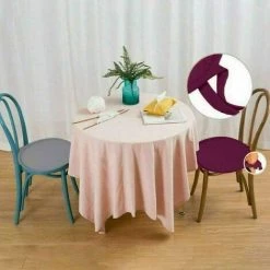 REGALOS Chaises Rondes Simples Coussins De Siège Avec Sangles Cravate Sur Chaise Jardin D'intérieur (gris, 30 Cm) -France Coussin et housse de coussin Soldes Boutique 64143942 4