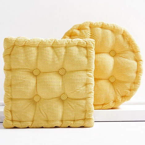 BENOBBY KIDS Coussin De Chaise Décoratif 40X40CM, Coussins De Chaise Matelassés, Coussin Doux Pour La Maison, Le Jardin Extérieur Et Le Coussin De Chaise Décoratif De Café, Coussin De Chaise Rond 3 BENOBBY KIDS Coussin De Chaise Décoratif 40X40CM, Coussins De Chaise Matelassés, Coussin Doux Pour La Maison, Le Jardin Extérieur Et Le Coussin De Chaise Décoratif De Café, Coussin De Chaise Rond – Image 3