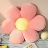 BENOBBY KIDS Oreiller De Sol En Fleur Mignon Indie Room Decor Coussin En Coton à Pétales Pour Canapé Chaise En Peluche Fleur Jouets En Peluche Oreiller En Peluche - Pétales Roses (40cm)