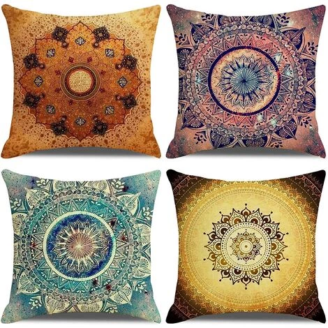 PERLE RARE Housse De Coussin 45x45, Lot De 4 Coton Et Lin Décoratif Canapé Home Decor Taie D'oreiller Super Doux Decoration Maison Salon Chambre Pour Canapé 1 PERLE RARE Housse De Coussin 45x45, Lot De 4 Coton Et Lin Décoratif Canapé Home Decor Taie D'oreiller Super Doux Decoration Maison Salon Chambre Pour Canapé