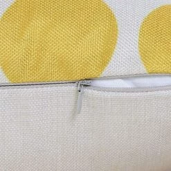 PERLE RARE Housse De Coussin Plante Feuilles Géométrique Motif Taie D'oreiller Pour Canapé Maison Salon Chambre Décoration D'intérieur, 45x45cm, Ensemble De 4 Pièces(Géométrie Et Feuille) -France Coussin et housse de coussin Soldes Boutique 64473361 3