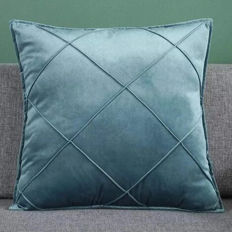 MINKUROW Ensemble De Housse De Coussin Doux Et Simple En Velours De Haute Qualité, Housse De Coussin Décorative Pour Canapé (45 * 45 Cm (1 Vert Clair)) 1 MINKUROW Ensemble De Housse De Coussin Doux Et Simple En Velours De Haute Qualité, Housse De Coussin Décorative Pour Canapé (45 * 45 Cm (1 Vert Clair))