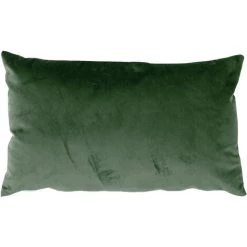 HOMEMAISON Coussin Déhoussable En Velours Uni Argile 30 X 50 Cm - Argile