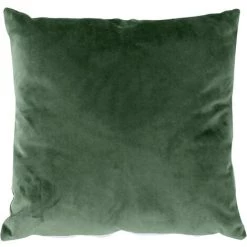 HOMEMAISON Coussin En Velours Avec Zip Déco Argile 40 X 40cm - Argile