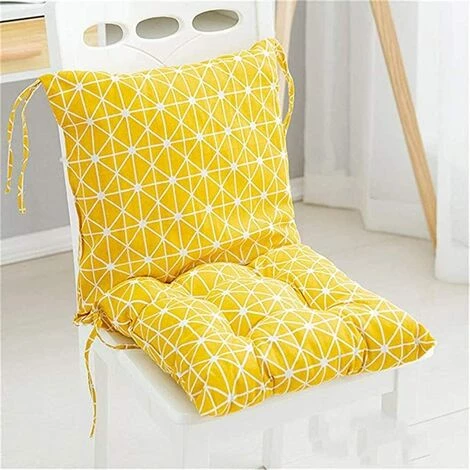Lot De 1 Coussin De Chaise Avec Dossier Coussins De Siège De Chaise Pour Chaises De Cuisine, Jardin, Salle à Manger - Pas De Chaise 40cm*40cm (D) 56Vingt 1 Lot De 1 Coussin De Chaise Avec Dossier Coussins De Siège De Chaise Pour Chaises De Cuisine, Jardin, Salle à Manger - Pas De Chaise 40cm*40cm (D) 56Vingt