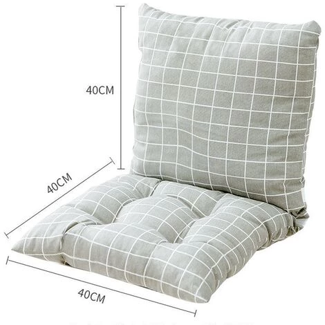 Lot De 1 Coussin De Chaise Avec Dossier Coussins De Siège De Chaise Pour Chaises De Cuisine, Jardin, Salle à Manger - Pas De Chaise 40cm*40cm (D) 56Vingt 5 Lot De 1 Coussin De Chaise Avec Dossier Coussins De Siège De Chaise Pour Chaises De Cuisine, Jardin, Salle à Manger - Pas De Chaise 40cm*40cm (D) 56Vingt – Image 5