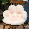 Ensoleillé Coussin De Griffe De Chat, Coussin De Siège En Peluche Doux Et Mignon, Tapis De Sol Chaud En Forme De Patte De Chat Pour Le Canapé De Chaise De Bureau à Domicile