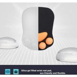 ILOVEMILAN Tapis De Souris Avec Repose Poignet, Tapis De Souris Ergonomique, Tapis De Souris Chat Kawaii, Tapis De Souris En Gel Silicone, Base Antidérapante, Pour La Maison/Bureau/Jeux, Noir 9 ILOVEMILAN Tapis De Souris Avec Repose Poignet, Tapis De Souris Ergonomique, Tapis De Souris Chat Kawaii, Tapis De Souris En Gel Silicone, Base Antidérapante, Pour La Maison/Bureau/Jeux, Noir -France Coussin et housse de coussin Soldes Boutique 64995485 5