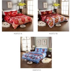 SUPERSELLER Ensemble De Literie De Noël Père Noël Housse De Couette Imprimée En Polyester 3D + 2 Taies D'oreiller + Ensemble De Draps De Lit Décorations De Chambre De Noël - Taille Queen - B - Reine 8 SUPERSELLER Ensemble De Literie De Noël Père Noël Housse De Couette Imprimée En Polyester 3D + 2 Taies D'oreiller + Ensemble De Draps De Lit Décorations De Chambre De Noël - Taille Queen - B - Reine -France Coussin et housse de coussin Soldes Boutique 64996249 4