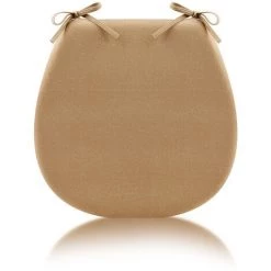 BF Coussin De Chaise En Mousse à Mémoire De Forme épaissie Coussin De Chaise De Cuisine En Forme De Fer à Cheval Facile à Nettoyer Kaki Respirant Antidérapant