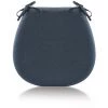 BF Coussin De Chaise En Mousse à Mémoire épaissie Coussin De Chaise De Cuisine En Forme De Fer à Cheval Facile à Nettoyer Antidérapant Respirant Bleu Foncé
