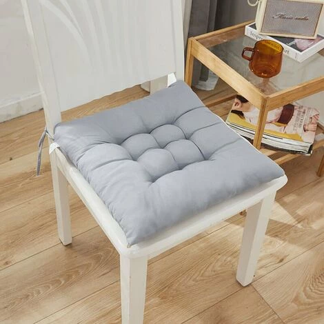 Coussins Pour Chaise / Fauteuil Jardin, Maison, Coussins Rembourrés Gris Argent S'arêern 1 Coussins Pour Chaise / Fauteuil Jardin, Maison, Coussins Rembourrés Gris Argent S'arêern