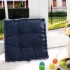 BENOBBY KIDS Coussin D'Assise Coussins De Chaise 40x40cm Pour Intérieur Et Extérieur -bleu Roi, 1 Pièce