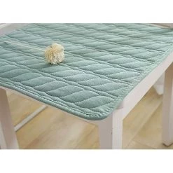 ECHOO Coussin De Chaise,Lavable Coton Coussin De Siège,Carrée Mince Garniture De Chaise Conpourtable Doux Coussin D'assise Maison Restauration Couverture De Siège Avec Des Cravates -France Coussin et housse de coussin Soldes Boutique 65381404 3