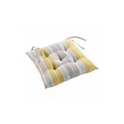 DOUCEUR D'INTRIEUR Coussin De Chaise Naturaline Jaune