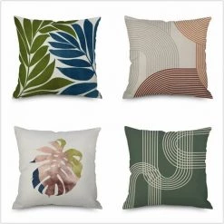 PREMIER 2PCS 45x45cm Taie D'oreiller Housse De Coussin Taie D'oreiller Protecteur Maison Canapé Décoration -France Coussin et housse de coussin Soldes Boutique 65678525 4