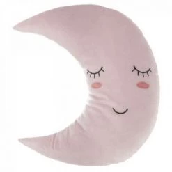 EASY Coussin Lune Memoire Rose, Rose
