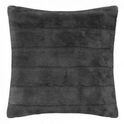EASY Coussin Four Manoir Gf 45x45, Gris Foncé
