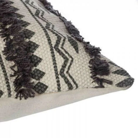 EASY Housse Cous Etnik Tuf Gr 40x40, Gris 2 EASY Housse Cous Etnik Tuf Gr 40x40, Gris – Image 2