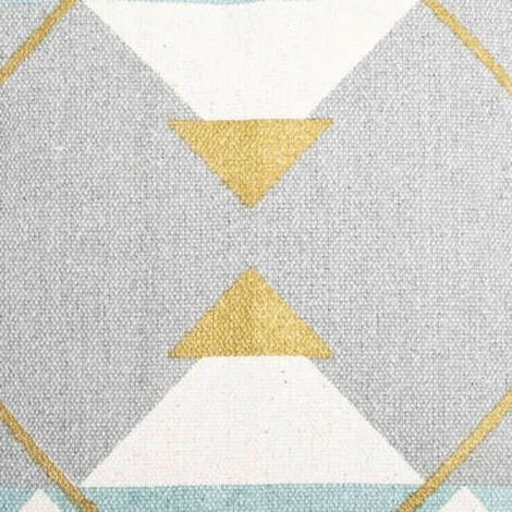 EASY Housse Cous Geom Or 40x40, Multicolore 3 EASY Housse Cous Geom Or 40x40, Multicolore – Image 3