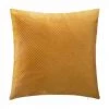 EASY Coussin En Velours Emb Bulle Oc 45x45, Ocre