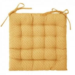 EASY Galette Chaise Otto Ocre 38x38, Jaune