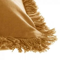 EASY Coussin Frange Ocre 30x50, Ocre 5 EASY Coussin Frange Ocre 30x50, Ocre -France Coussin et housse de coussin Soldes Boutique 65779424 3